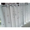 Cute Embroidered Floral Print Cafe Curtain Cloth Stylish Kitchen Invisible
