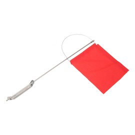Monotype Wind Indicator Flag Wind Indicator Widely Applicable Lightweight Remarkable Stainless Steel for Sailboats (140x120mm/5.51x4.72mm)