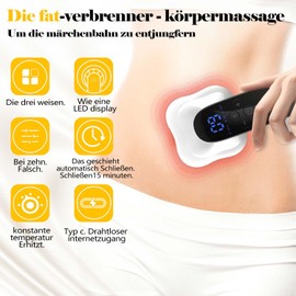 Cellulite Massager Massage Anti Cellulite Hand Massager, Improved Portable Body Massager with 4 Massage Heads, Suitable for Abdomen, Waist, Arms, Legs, Buttocks