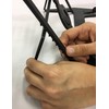 Nakano HMS68BL Handy Music Stand, Simple Reading Stand, Black