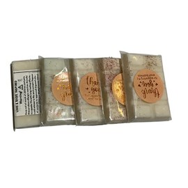 Wax Melts – 5 X Snap Bars Designer Inspired Highly Scented Soy Wax Melt - Made in UK (Lime, Basil & Manderin)