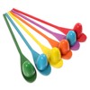 Kisangel 6 Sets Balance Game Egg Spoon Race Wooden Sensory