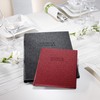 Sigel SM191 Single transparent pockets, for menu folders with screw
