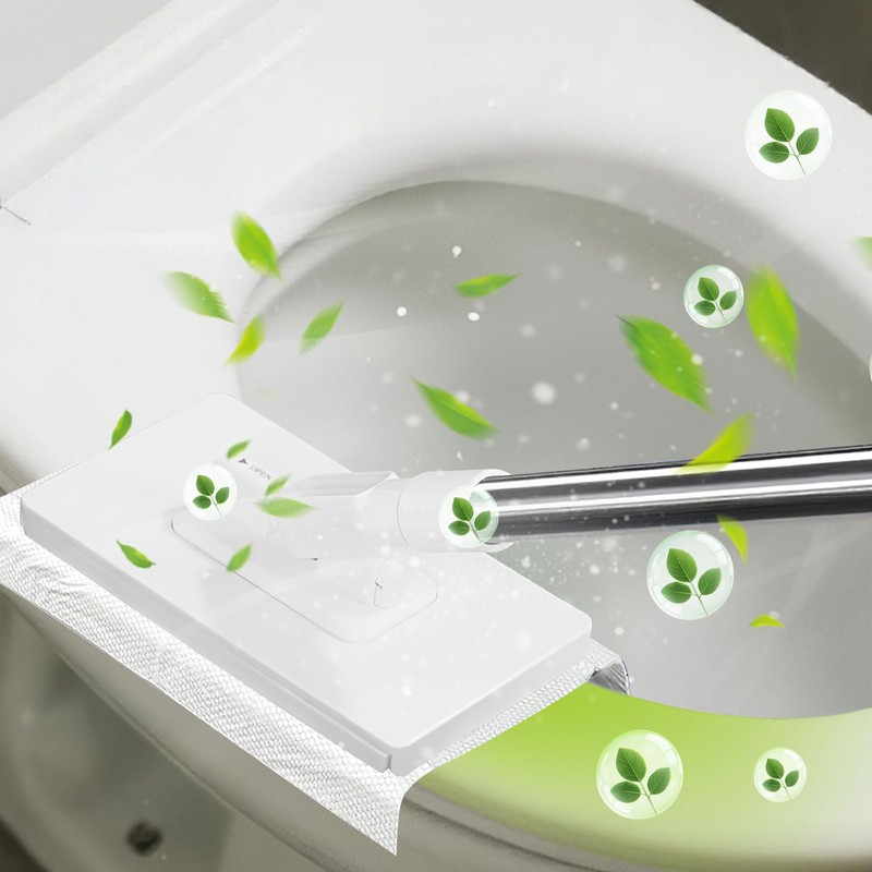 Microfibre Mop with Pressure Clamping System, Automatic Clamping Cloth with