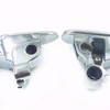 TDR Chrome Clutch Brake Levers Set Pair Left Right Fit