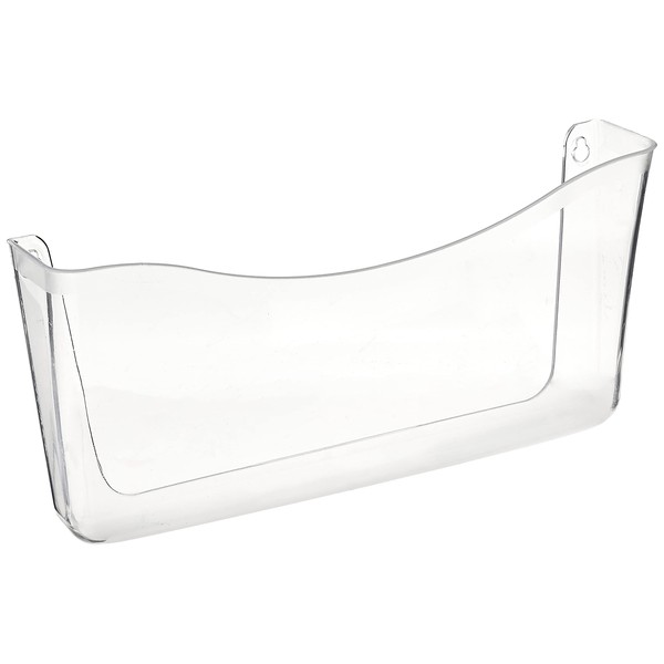 Rubbermaid 65986 Unbreakable Magnetic Wall File, Letter/A4 Size, Clear