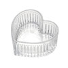 WAIT FLY Glass Heart-shaped Candy & Dessert Bowl - Fruit