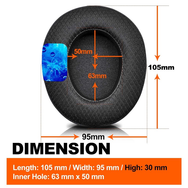 Nova Pro Wireless Replacement Ear Pads - Compatible with Steelseries