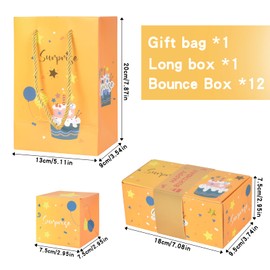 Money Gifts Birthday, Upgrade DIY Explosion Surprise Box, Surprise Money Gift Box, Explosion Box, Pop Up for Birthday, Wedding, Graduation, Party Decoration