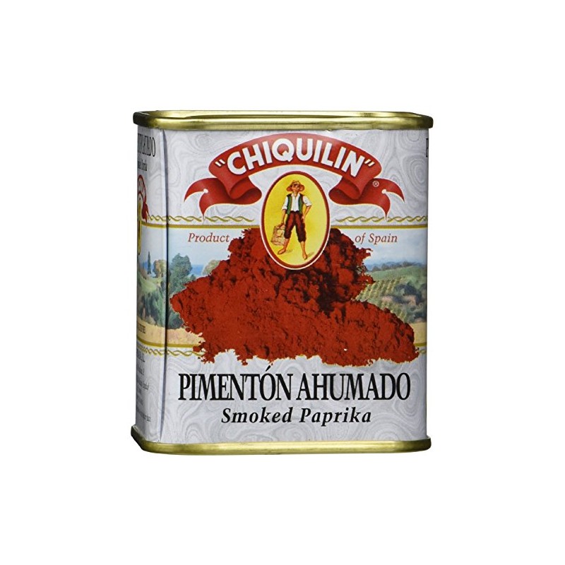 Chiquilin Spanish Smoked Paprika Tin, 2.64 Ounce (4 PACK)