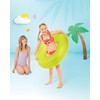 INTEX Inflatable Neon Frost Tube: 36" Diameter - 132lb Weight