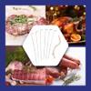 HIC Kitchen Roasting Holiday Turkey Lacer Kit, Cotton Butcher’s Twine,