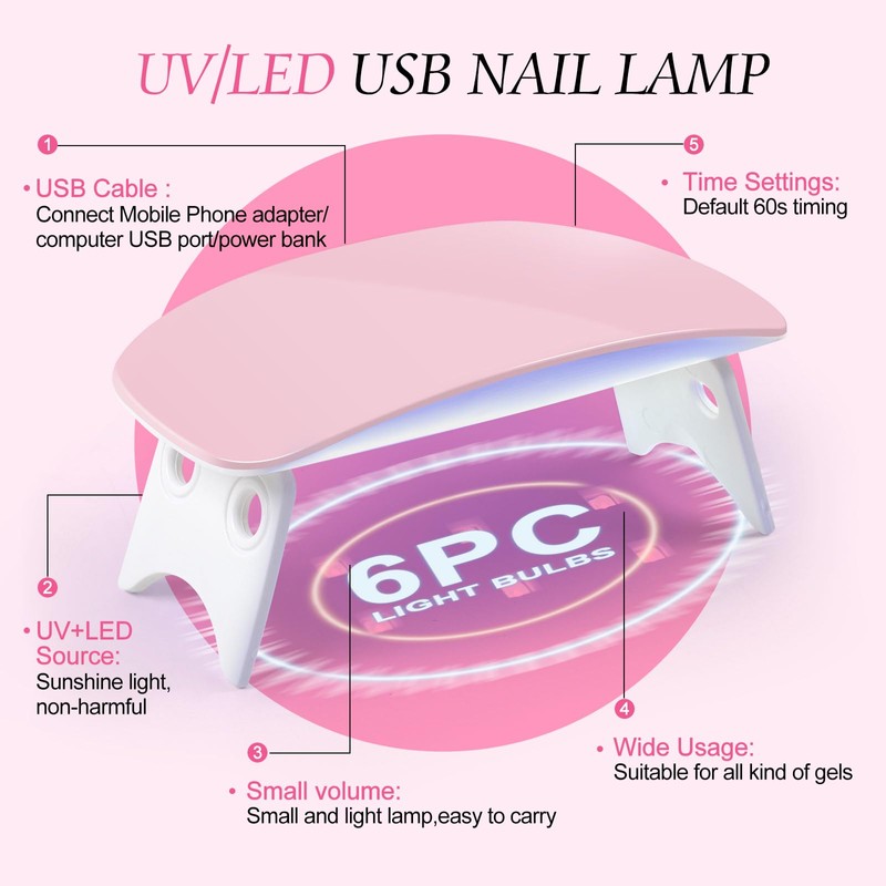 Acrylic Nail Kit with Drill and U V Light, Professional