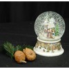 Nostalgie-Schneekugel Romantischer Winterspaziergang Spieluhr Winter Wonderland 10cm Durchmesser * 20224