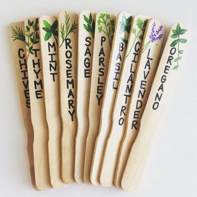 Paint Stir Sticks Bulk 10 inch, 25PCS Wooden Paint Stirrers