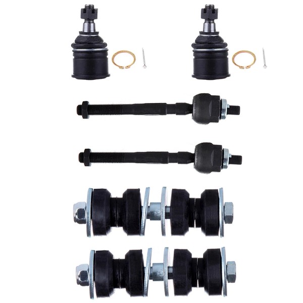 Qualitiparts Front Lower Ball Joints Steering Sway Bar Tie Rod