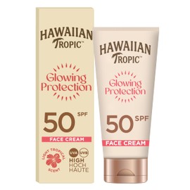 Hawaiian Tropic | Glowing Protection Face Sunscreen LSF 50 UVA + UVB Protection, 50 ml
