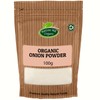 Organic Onion Powder 100g by Hatton Hill | Premium, Aromatic,