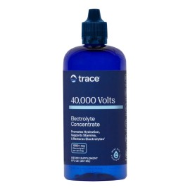 Trace Minerals 40,000 Volts! Electrolitos Concentrados 237ml | Hidratación y Rendimiento Deportivo | Recuperación Muscular, Energía y Resistencia | Fórmula Natural | Hecho en USA