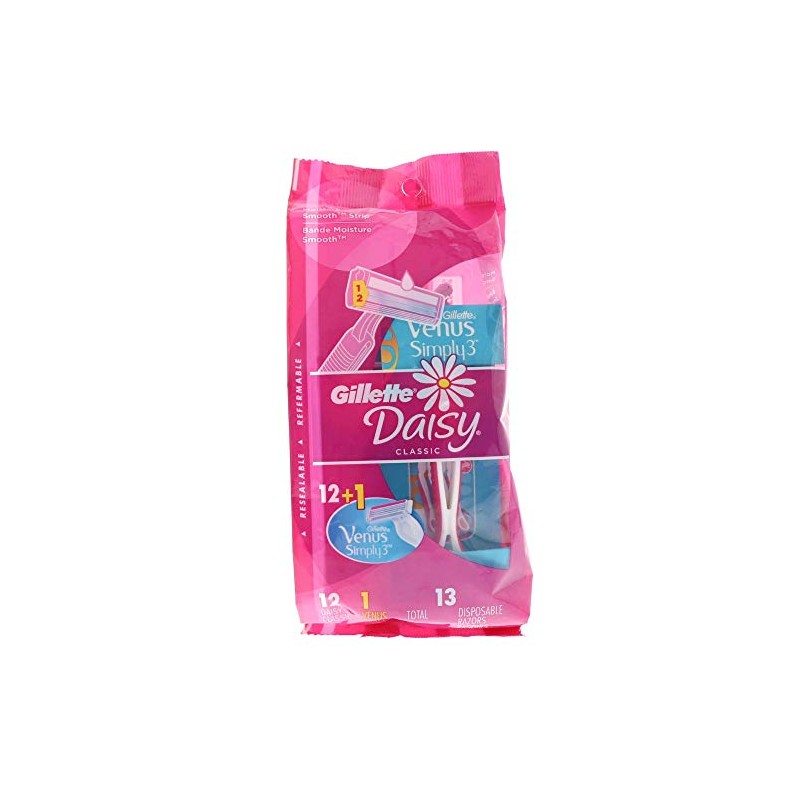 Gillette Daisy Classic Razors 13 ea