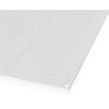 300x300mm / 12x12 inch White Metal Ventilation Grille with Flyscreen