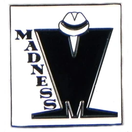 Metal Enamel Pin Badge Brooch Madness Ska Reggae Music Scooter MOD