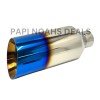 Papi Noahs Deals BLUE 2.5" Inlet 5" Outlet 12" Long