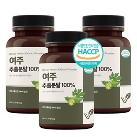 비카인 25배 농축 여주 추출분말 140g 고함량 x 3병