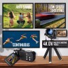 NBD Video Camera 4K 48MP Night Vision Camcorder Touch Screen
