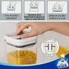 MR.SIGA Juego envases herméticos sin BPA apilables para pasta, paquete