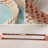 Herbeluemily Hair Elastic Simple Hair Accessories, Chic Elegant, Braided Design,