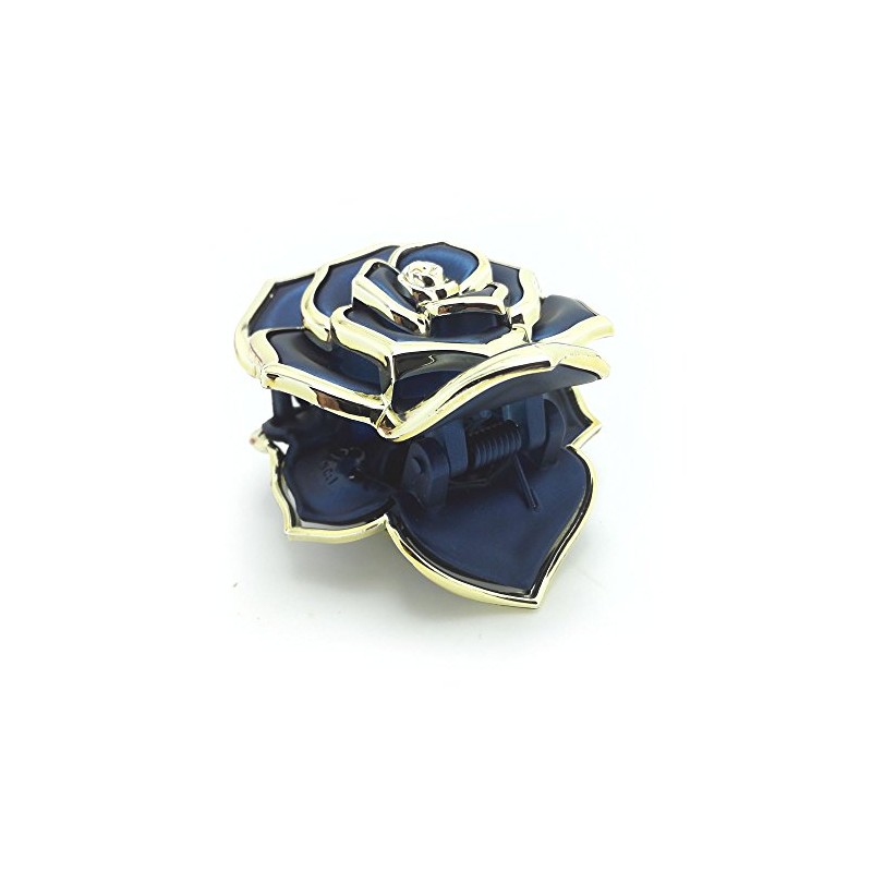 Meil Liwish Cute Flower Gilt Edged Women Hair Grip (D28)
