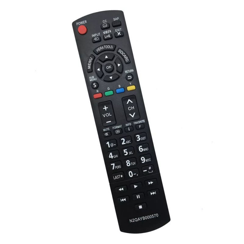 For-Panasonic New Replace N2QAYB000570 Remote for Panasonic TV TC-50PX34TC-60PS34 TC-60PS34UA