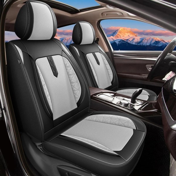 Unbranded Front Seat Cover For Kia Optima 2002-2020 PU Leather