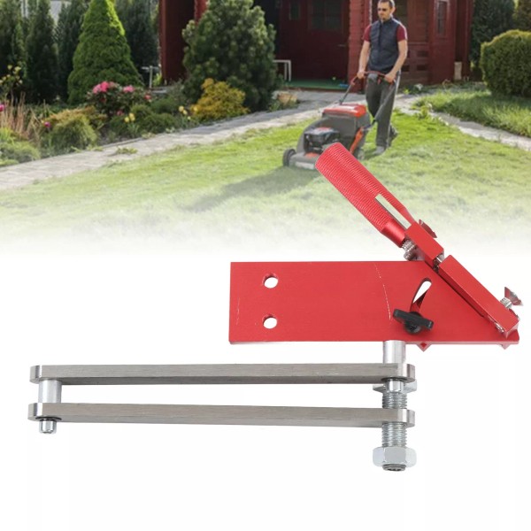 Unbranded Lawn Mower Blade Sharpener 15°-45° Adjustable for Straight and