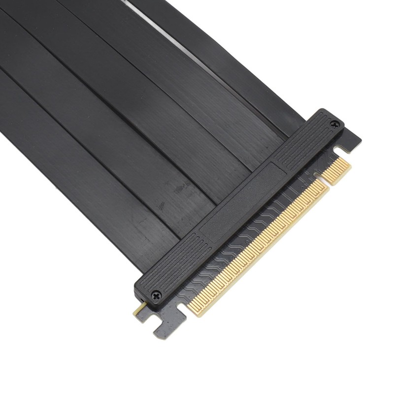 PCIE 4.0 X16 Extender 90 Degree 26GB/s 5.9 Inch Shielded