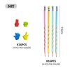 DUINIU 16 Pieces of Children's Hb Pencils, 16 Pieces of