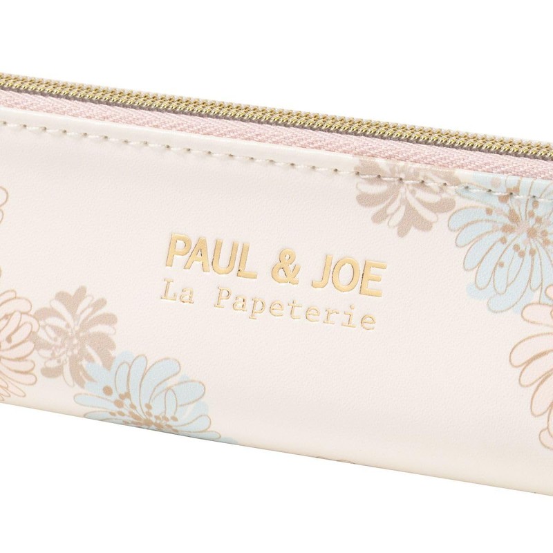 Paul & Joe Marks Slim Pencil Case , white, Japanese