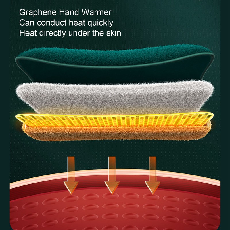 Graphene Heating Hand Warmer Intelligent Constant Temperature Hand Heater USB