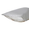 Deluxe Zippered Vinyl Pillow Covers 4-Pack - 20"x29" Waterproof Protectors,