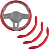 Nappa Leather Car Steering Wheel Cover for Men Women, Ultra-Thin