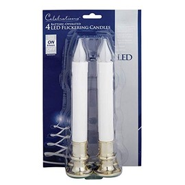 Celebrations Led Candle Flickering Led Bulb 9"
