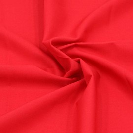 MasterFAB Cotton Fabric 100% Cotton Woven Poplin by The Yard for Sewing DIY Crafting Fashion Design Printed Floral Washable Cloth; 1 Piece Full Width cuttable 39 x 56 in' (1.1 Yard) (Red)