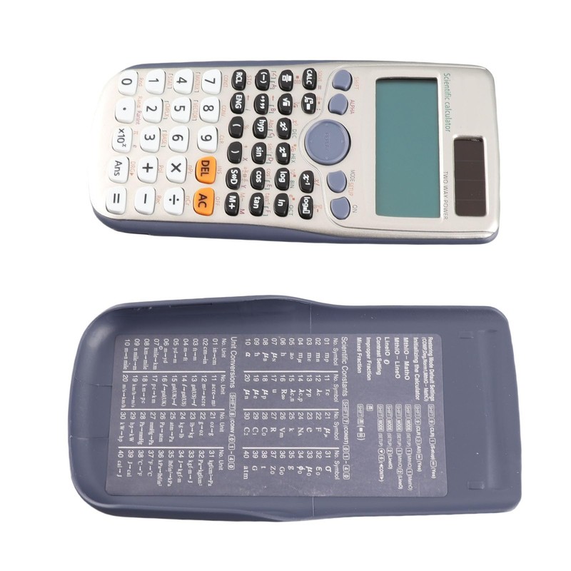 Cuifati Scientific Calculator Full Function Calculator LCD Display Handheld Plastic