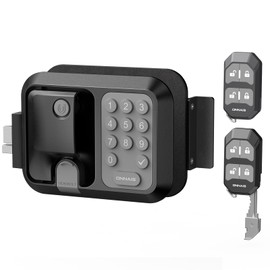 ONNAIS RV Door Lock Replacement – RV Keyless Entry Door Lock with 10 Digits Keypad, Dual-Door Remote Control and Backup Key. Fits Most RVs for Secure and Convenient Travel.