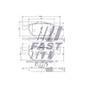FAST FT29546 Brake Pads