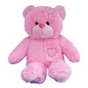 Cuddly Soft 16 inch Stuffed Pink Patches Teddy Bear...We Stuff