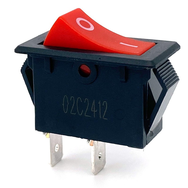 1-Pack HY35C Rocker Switch – SPST 2-Pin 16A/125V 12A/250V Push