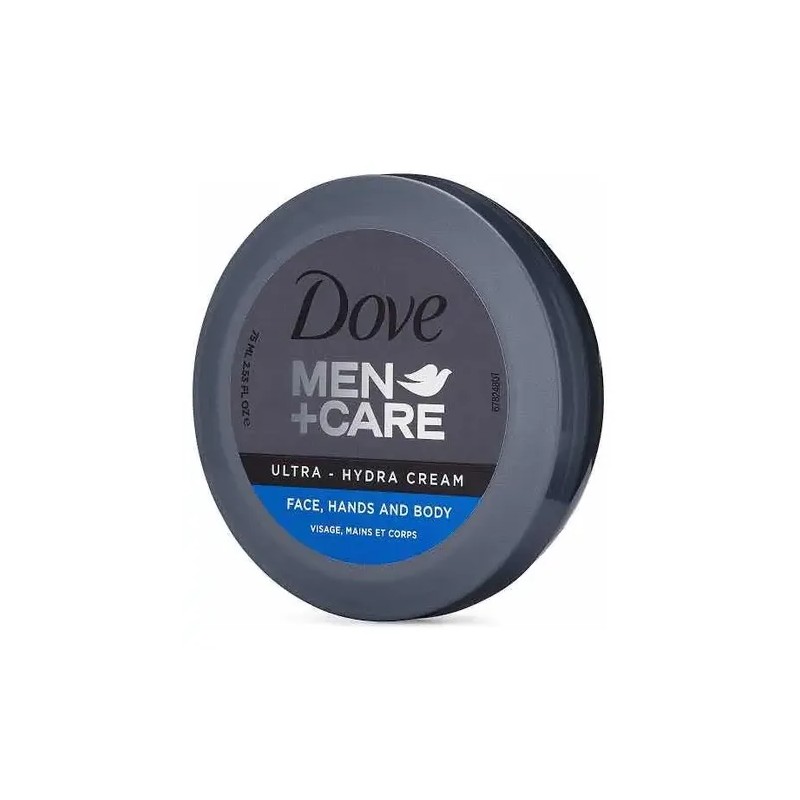 Dove Men+care Ultra Hydra Crema Cara Cuerpo Manos Tarro 75ml