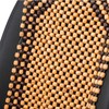 Road Comforts Wood Beaded Seat Cover Back Massage Cushion for